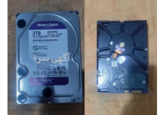 هارد دیسک اینترنال وسترن دیجیتال مدل Purple WD۲۰PURZ هارد دیسک اینترنال