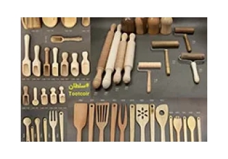 انواع ظروف چوبی آشپزخانه (تولیدی توت)