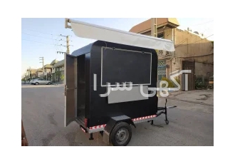 فست فود سیار فست فود سیار مدرن طراحی و ساخت فست فود سیار در طرح