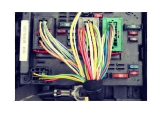 تعمیر سیم‌کشی قیچی شده کامپیوتر ecu جعبه فیوز bsm خودرو