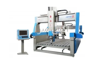 فرز سنگ 5 محور CNC به انضمام روتاری 6 محور