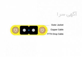 کابل hybrid fiber/power cable نیرا