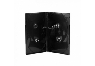 قاب dvd چهار تایی مشکی براق پخش عمده قاب دی وی دی در سی دی نقش در انواع