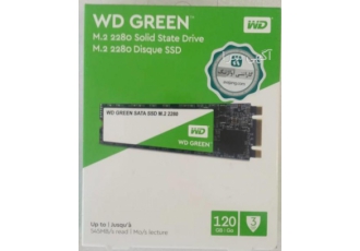 اس اس دی ام تو وسترن گیرین SSD M ۲ ۱۲۰G WD GREEN اس اس دی ام تو وسترن