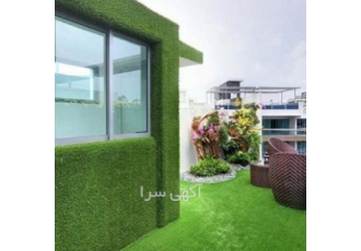 فروش دیوار سبز گرین وال چمن مصنوعی افشار دکور نمایندگی فروش و پخش دیوار