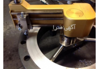 فلنج فیسر دستی تا سایز ۲۲ اینچ Manual Flange Facer دستگاه فلنج فیسر