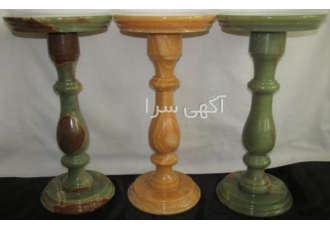 پایه گلدان سنگی