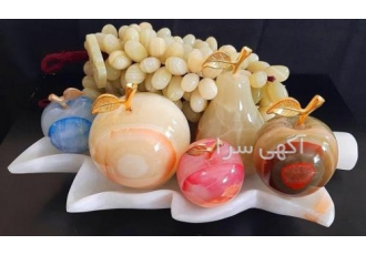 میوه های سنگی تولید و فروش انواع صنایع دستی سنگی و تزئینات مرمر از قبیل