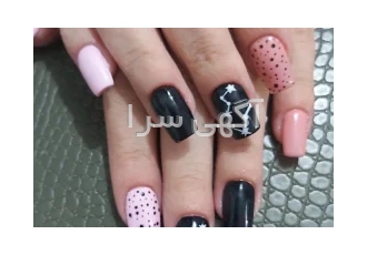 پاکسازی صورت-مدل ناخن
