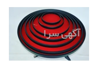 رینگ چوبی حلقه ساعت آینه قاب رزین در شیراز تمامی حلقه ها از جنس