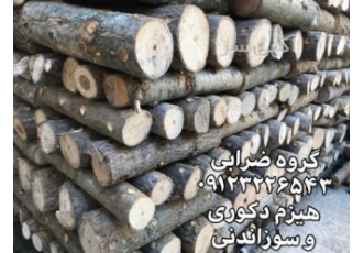 هیزم خشک بسته بندی شده دکوری و سوزاندنی گروه ضرابی تولید کننده انواع