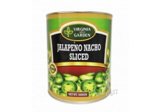 فلفل هالوپینو حلب ۳ کیلو jalapeno اسلایس فلفل هالوپینو حلب 3 کیلو گرمی