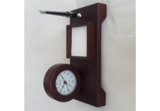 ست رومیزی اداری یک تکه ست رومیزی مدیریتی اداری یک تکه شامل ساعت جا قلمی