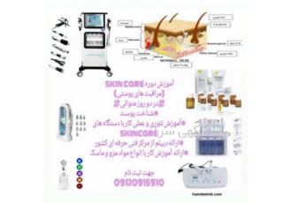 آموزش حرفه ای دوره اسکین کر ( skin care) با مدرک معتبر شرکت همدم طب