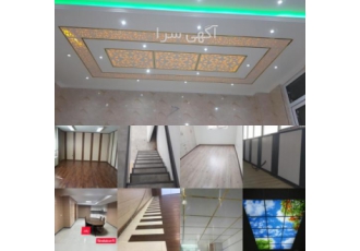 نصب نصاب پارکت لمینت دیوارپوش کفپوش سقف کاذب و قرنیز با عرض سلام و سپاس