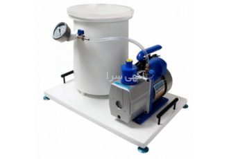 سیستم وکیوم حباب گیری از رزین اپوکسی سیلیکون و مخزن وکیوم حباب