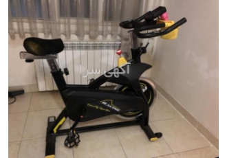 دوچرخه اسپینینگ دوچرخه اسپینینگ تحمل وزن 130 کیلو حسگر ضربان قلب