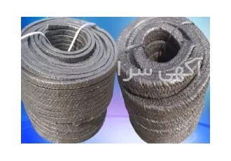 پکینگ آزبست لاستیکی در تهران تحمل حرارتی تا دمای 500 درجه سانتی