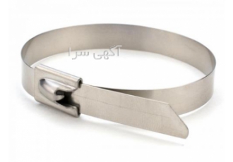 بست کمربندی فلزی استیل 304 نگیر