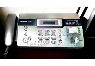 فکس پاناسونیک + گوشی بیسیم فکس حرارتی گوشی بی سیم جداگانه مدل KX FC 971