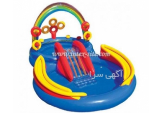 استخر بادی پارک رنگین کمان اینتکس استخر بادی استفاده در فصل تابستان