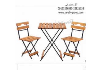 میز صندلی دو نفره آلومینیومی میزصندلی آلومینیومی دونفره میزصندلی