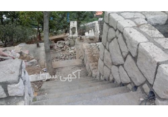 پیمانکار اجرای سنگ لاشه سنگ ورقه ای سنگ کوهی سنگ