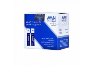 فروش ویژه نوار تست قندخون اوان ۵۰عددی شامل چهار بسته 50 عددی نوار تست