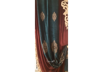 فروش پرده مخمل دکوری