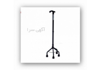 عصا ۴ پایه عصا 4 پایه کیفیت عالی با قابلیت تنظیم ارتفاع تحمل وزن تا 100