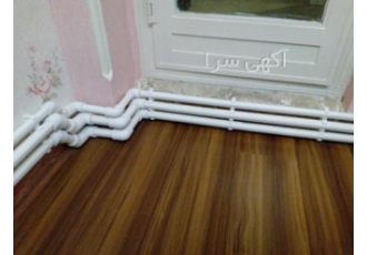 لوله کشی روکار نصاب پکیج ورادیاتور شوفاژ اجرای لوله کشی موتورخانه اجرای