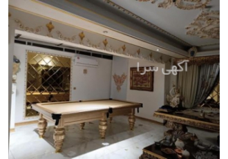بیلیارد ۹ فوت ۶ پایه طرح بوفالو جنس بدنه چوب روس پارچه درجه یک خارجی کف