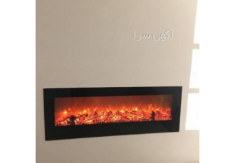 شومینه برقی دیواری توکار فول آپشن نسل جدید