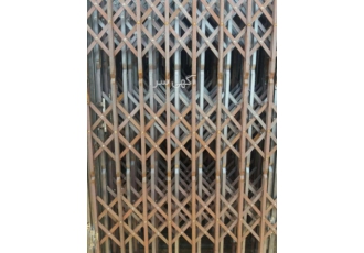 ساخت درب محافظ آکاردئونی مخصوص اپارتمانها حفاظ آکاردئونی حفاظ در حفاظ