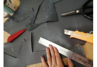 آموزش چرم دستدوز با الگو سازی حرفه ای آموزش چرم دستدوز با الگو سازی