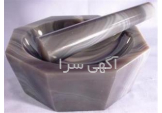 هاون عقیق | هاون آگات | لوازم آزمایشگاهی هاون عقیق برای استفاده
