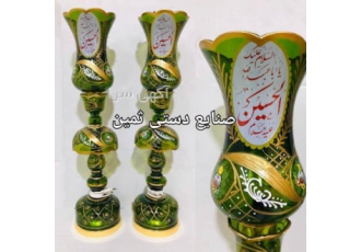 تولیدی شمعدان لاله مذهبی و چراغ هیئت