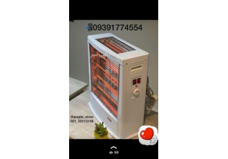 بخاری برقی برفاب فن دار 2800 وات