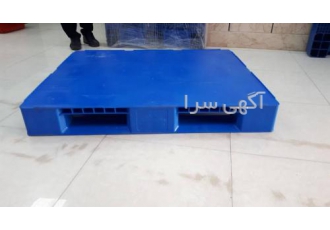 پالت پلاستیکی مسطح زیربار کد کالا 057 ابعاد 15 100 120 وزن 17200 گرم