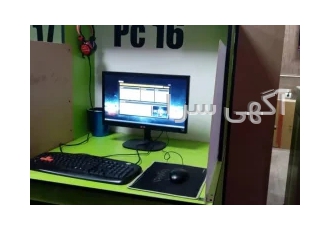 فروش کلی وسایل گیم نت در تهران شامل 20 کامپیوتر با تجهیزات کامل 20