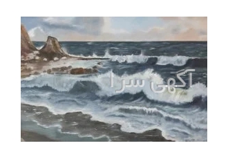 تابلو نقاشی روی بوم در قزوین تابلو نقاشی روی بوم 80در70 رنگ روغن بدون