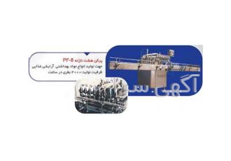دستگاه پرکن مایعات این دستگاه جهت پر کردن انواع مایعات رقیق مانند آب آب