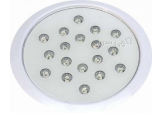 پروژکتور توکار استخری تک رنگ۱۸ وات Emax پروژکتور توکار استخری تک رنگ18