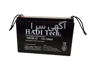 باتری یو پی اس 12ولت 100 آمپر ساعت هادیتک مدل FM12V100