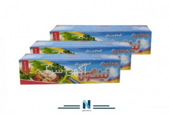 فروش عمده کیسه فریزر رولی مجموعه پاک پلاست نیلگون عرضه کننده انواع کیسه