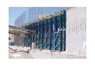قالب فلزی بتن ، قالب نیوجرسی ، قالب دیوار و پیچ مهره
