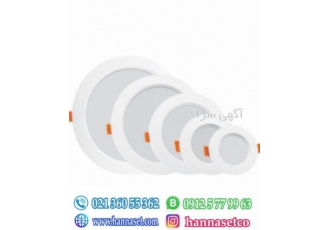 پنل سولاریس چراغ توکار دایره در وات های 7W 9W 12W 18W 30W 42W