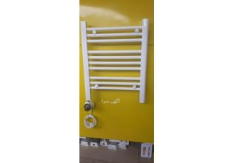 گرمایش حمام رادیاتور برقی حوله خشک کن برقی حمام با گرمایش 70درجه و 80