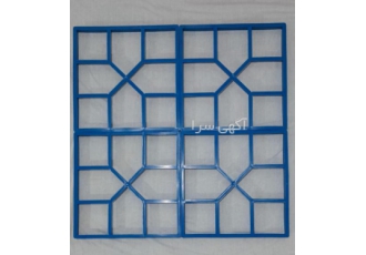 شابلون سنگ فرش طرح پنجره ای