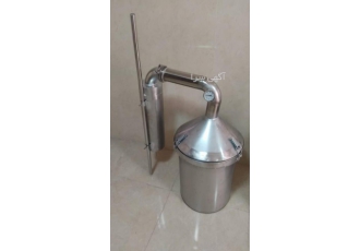 دستگاه عرق گیری و تقطیربا کندانسور تمام استیل